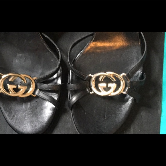Gucci Black Heels with Silver GG - Picture 9 of 9